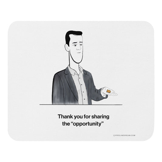 Golden Lead – Sales Humor Mouse Pad