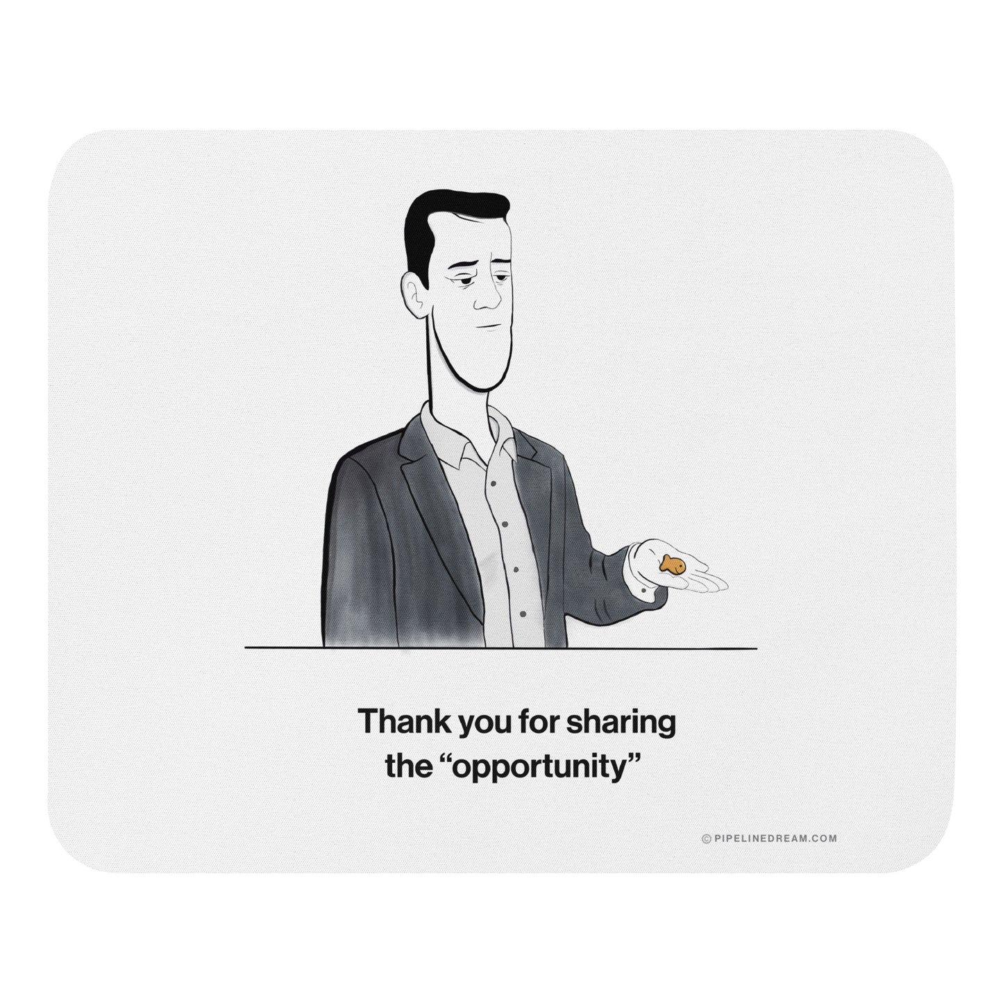 Golden Lead – Sales Humor Mouse Pad