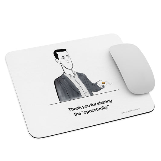 Golden Lead – Sales Humor Mouse Pad