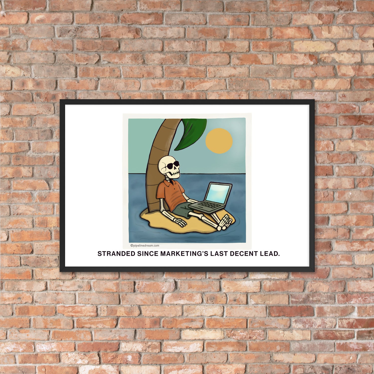 sales humor cartoons - pipeline dream